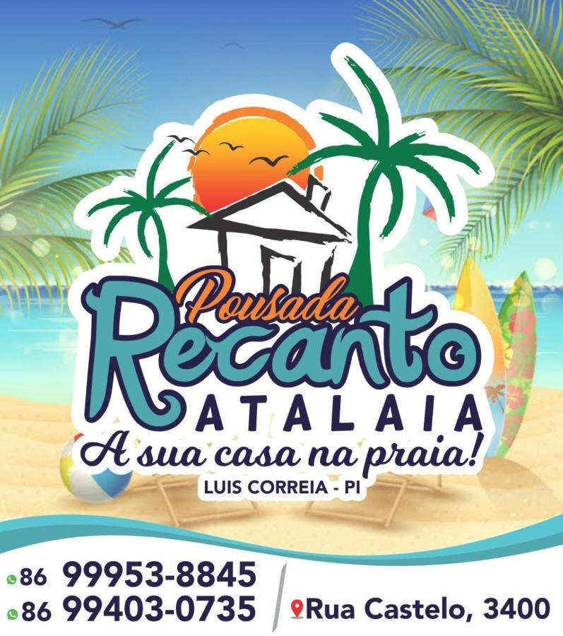 Pousada Recanto Atalaia Luis Correia Ngoại thất bức ảnh